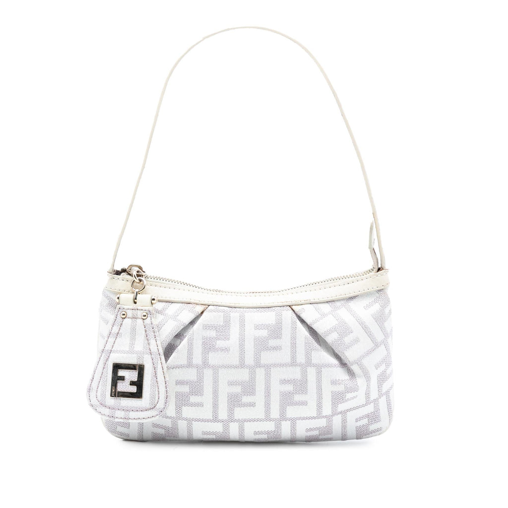 Fendi Zucca Canvas Pochette