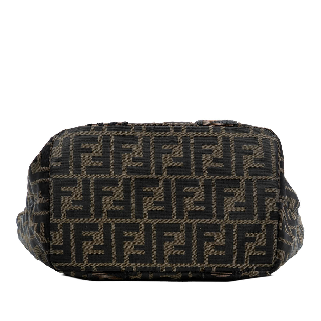 Fendi Zucca Canvas Roma 1925 Shopping Tote