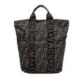 Fendi Zucca Canvas Roma 1925 Shopping Tote