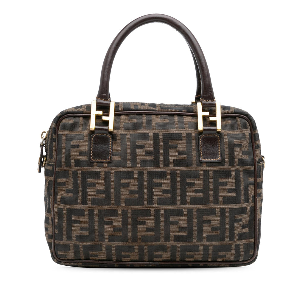 Fendi Zucca Canvas Satchel