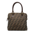 Fendi Zucca Canvas Satchel