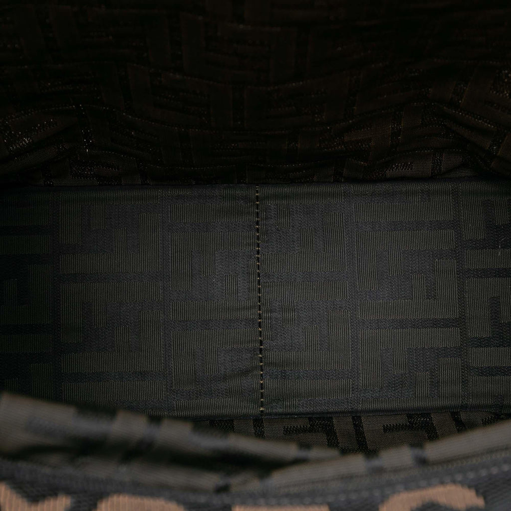 Fendi Zucca Canvas Shopping Tote