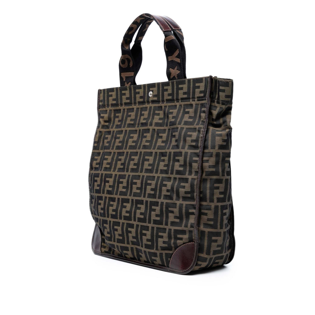 Fendi Zucca Canvas Shopping Tote