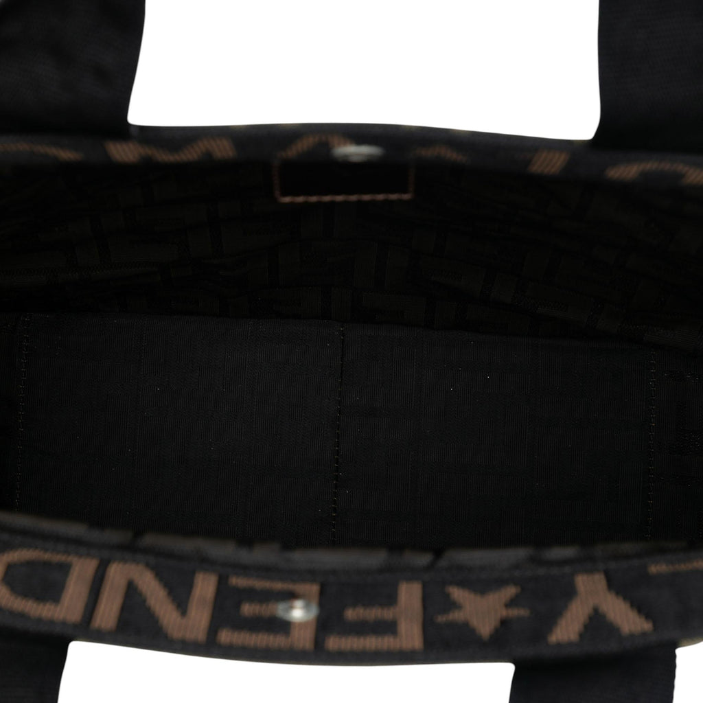 Fendi Zucca Canvas Shopping Tote