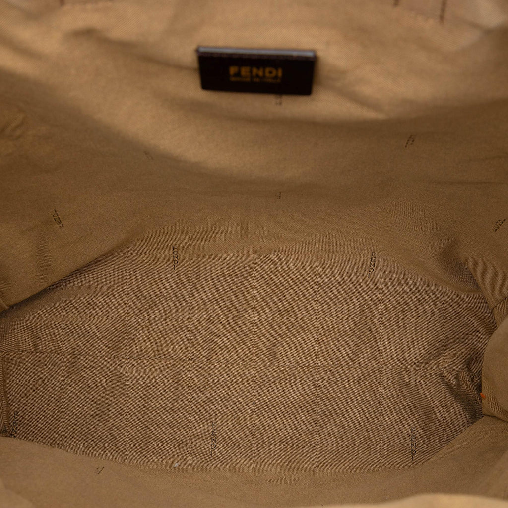 Fendi Zucca Canvas Shopping Tote