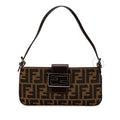 Fendi Zucca Canvas Shoulder Bag