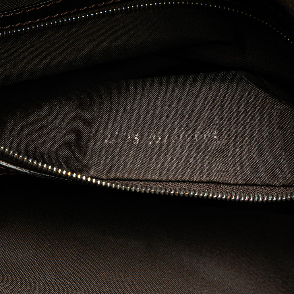 Fendi Zucca Canvas Shoulder Bag