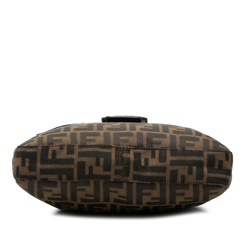 Fendi Zucca Canvas Shoulder Bag