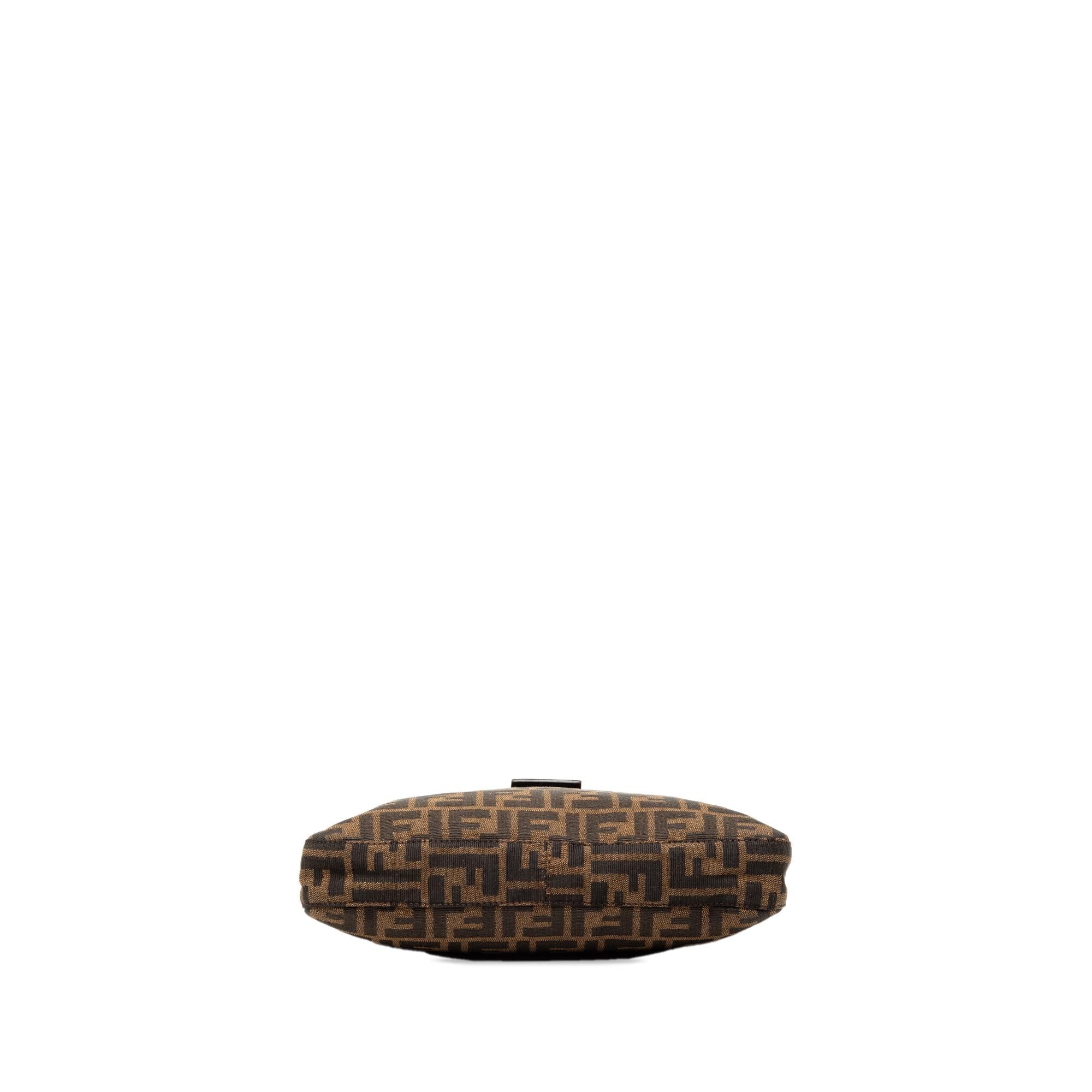 Fendi Zucca Canvas Shoulder Bag