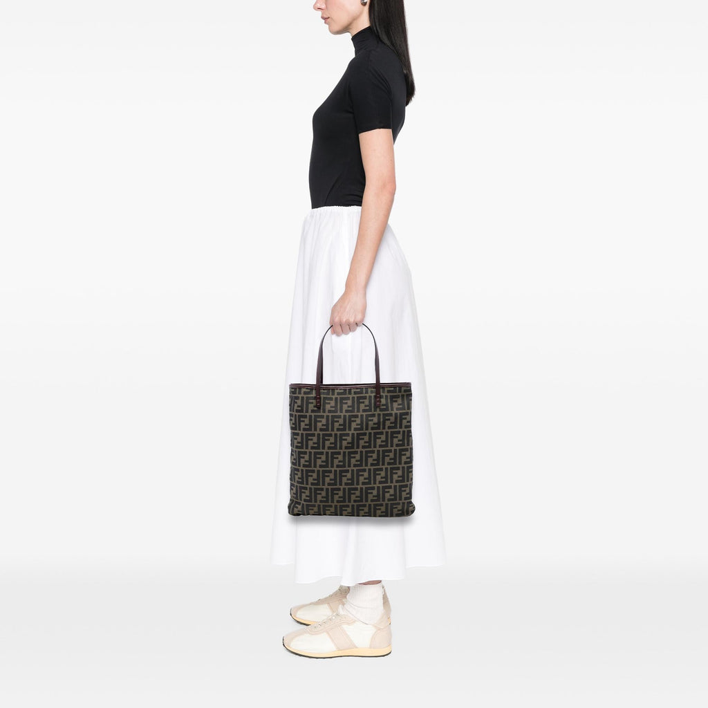 Fendi Zucca Canvas Tote