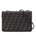 Fendi Zucca Canvas and Leather Crossbody