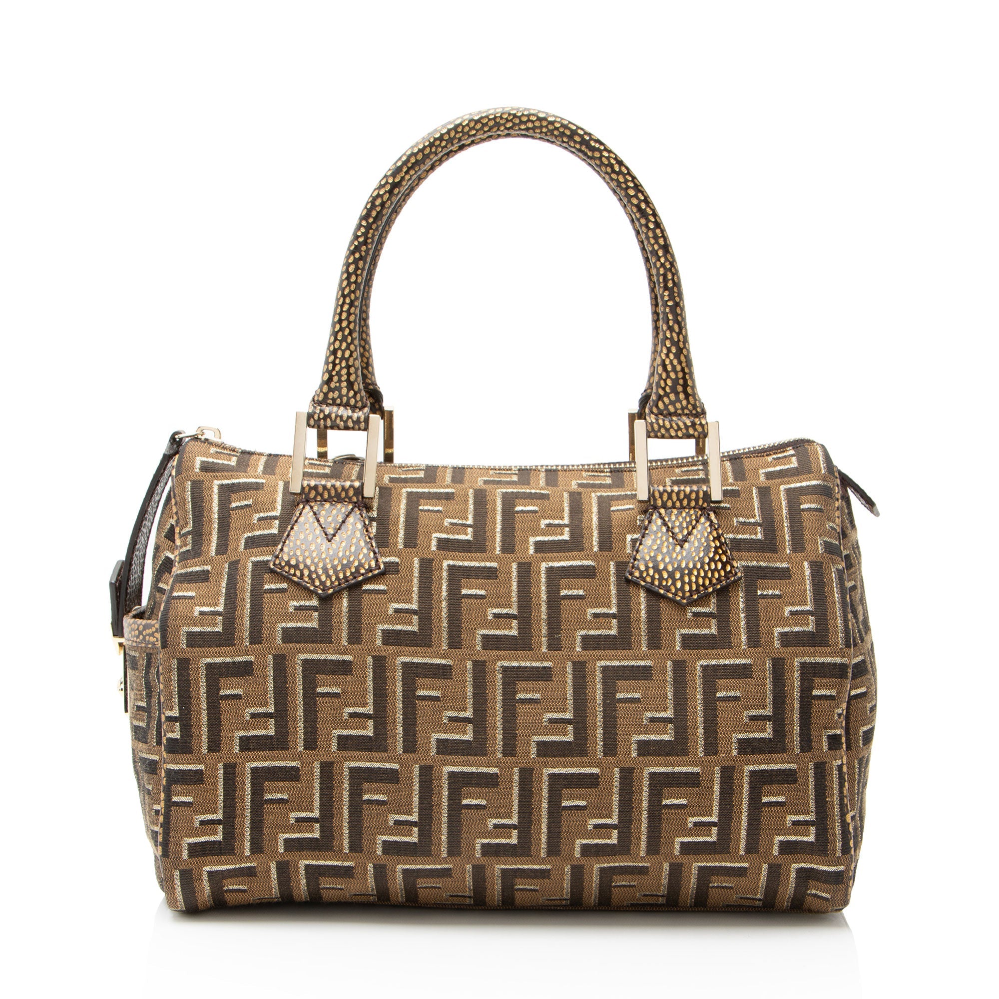 Fendi Zucca Chef Boston Bag
