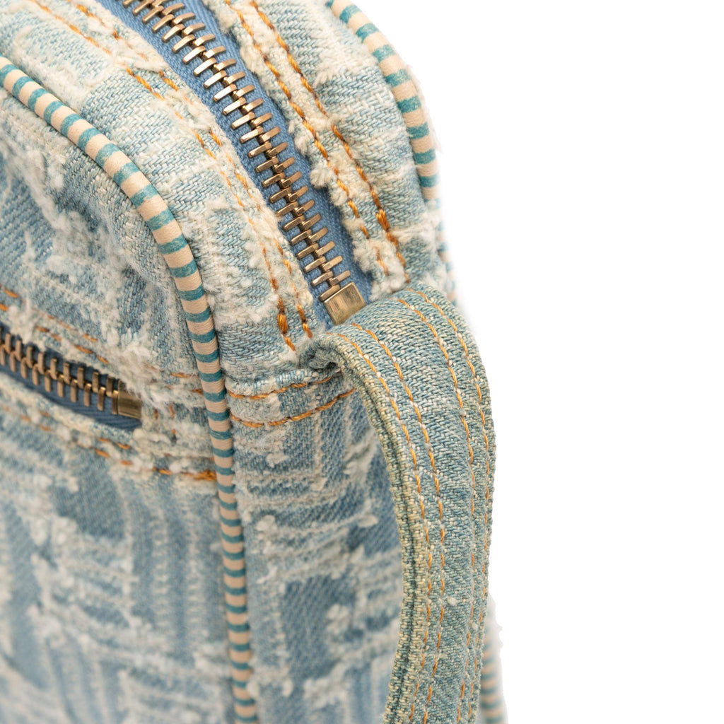 Fendi Zucca Denim Crossbody