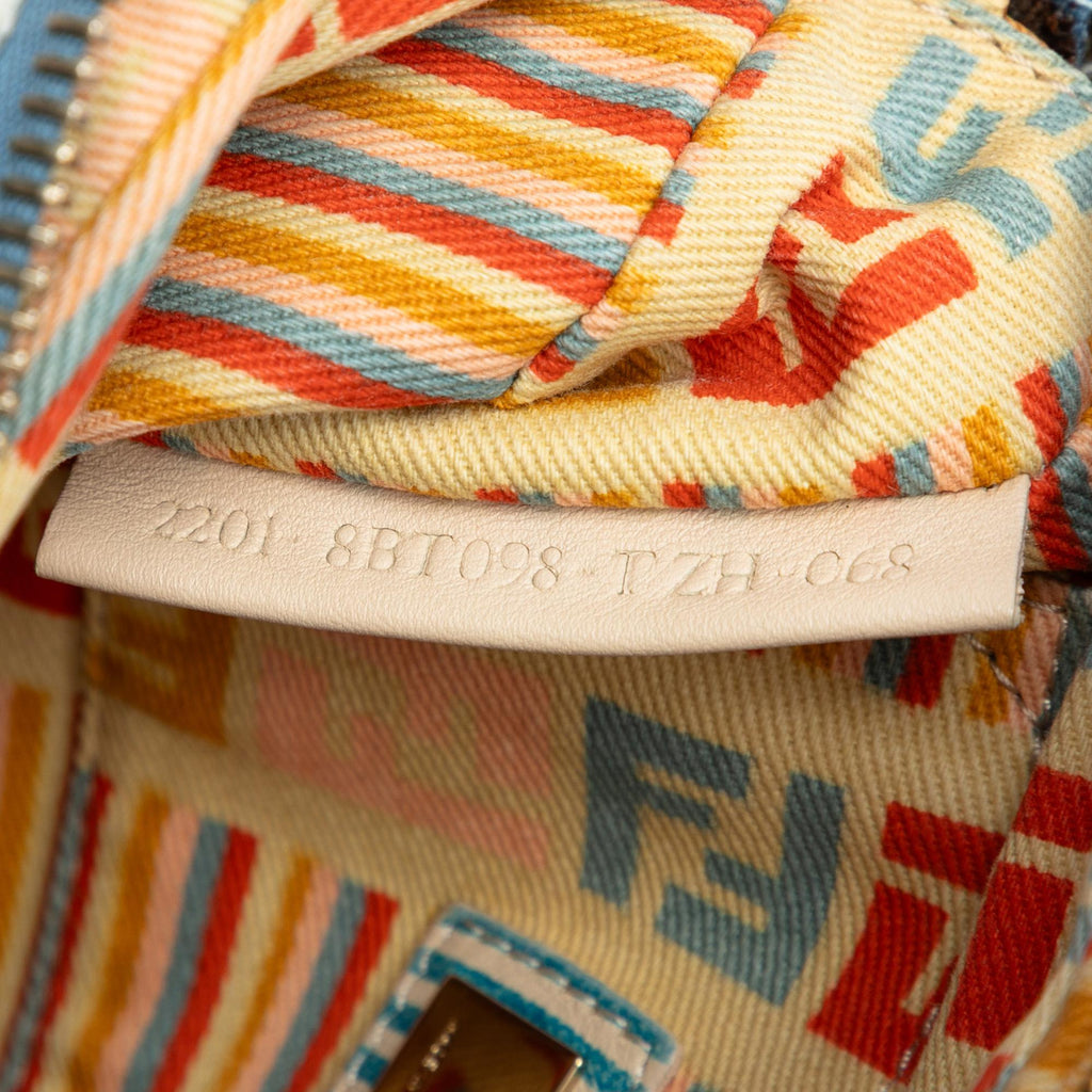 Fendi Zucca Denim Crossbody