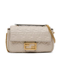 Fendi Zucca Embossed Chain Midi Baguette (SHG-InpXQw)