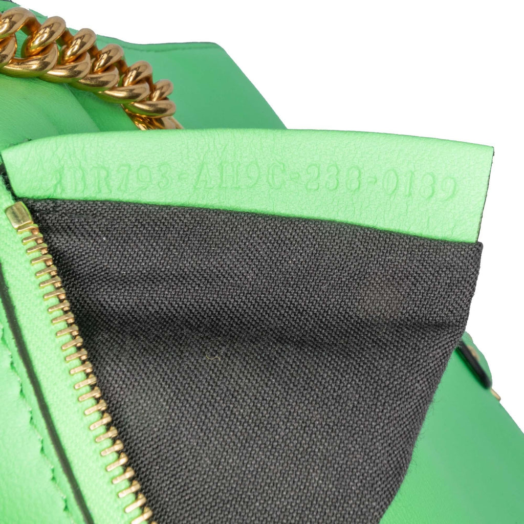 Fendi Zucca Embossed Chain Midi Baguette
