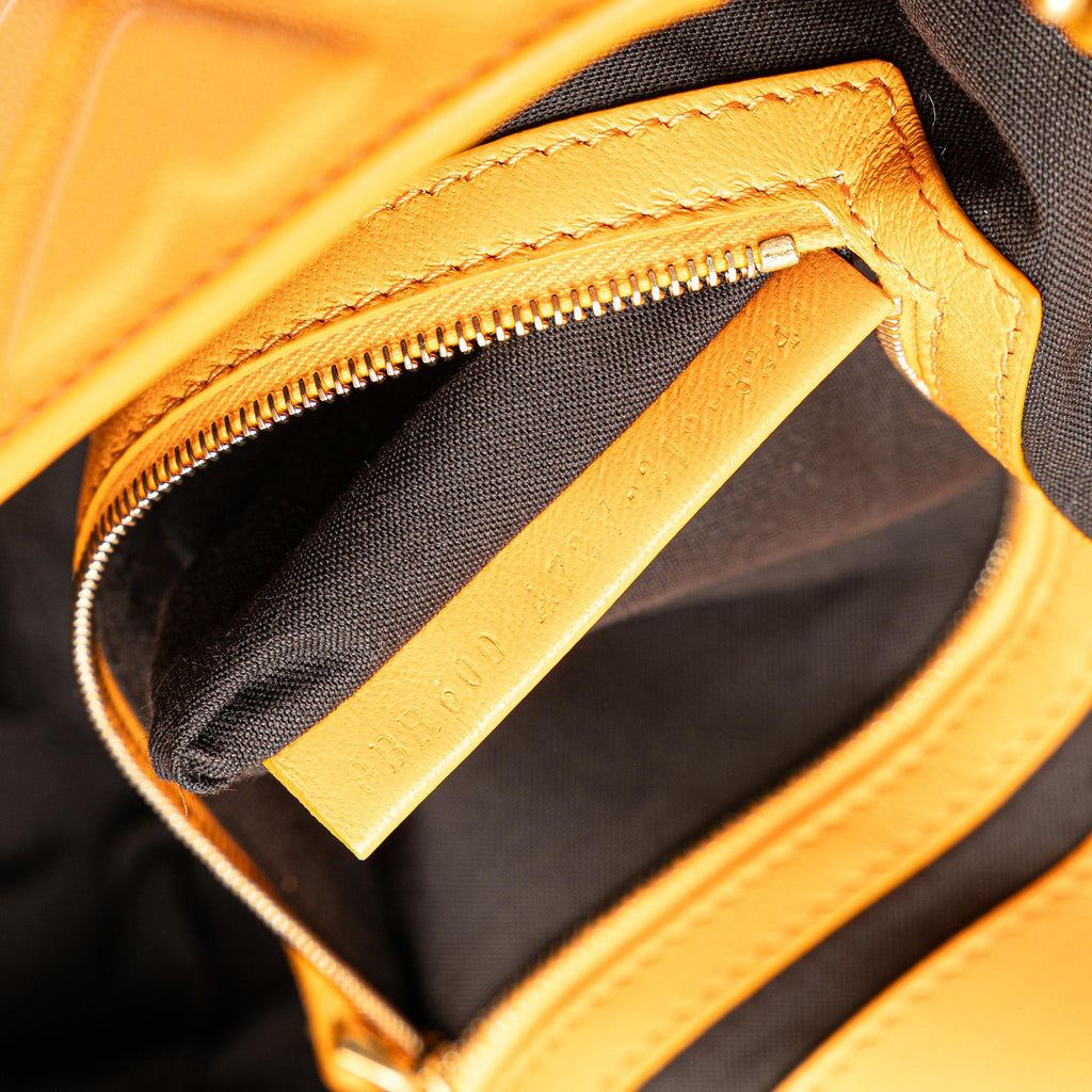 Fendi Zucca Embossed Leather Baguette Satchel (SHG-yIkxmI)