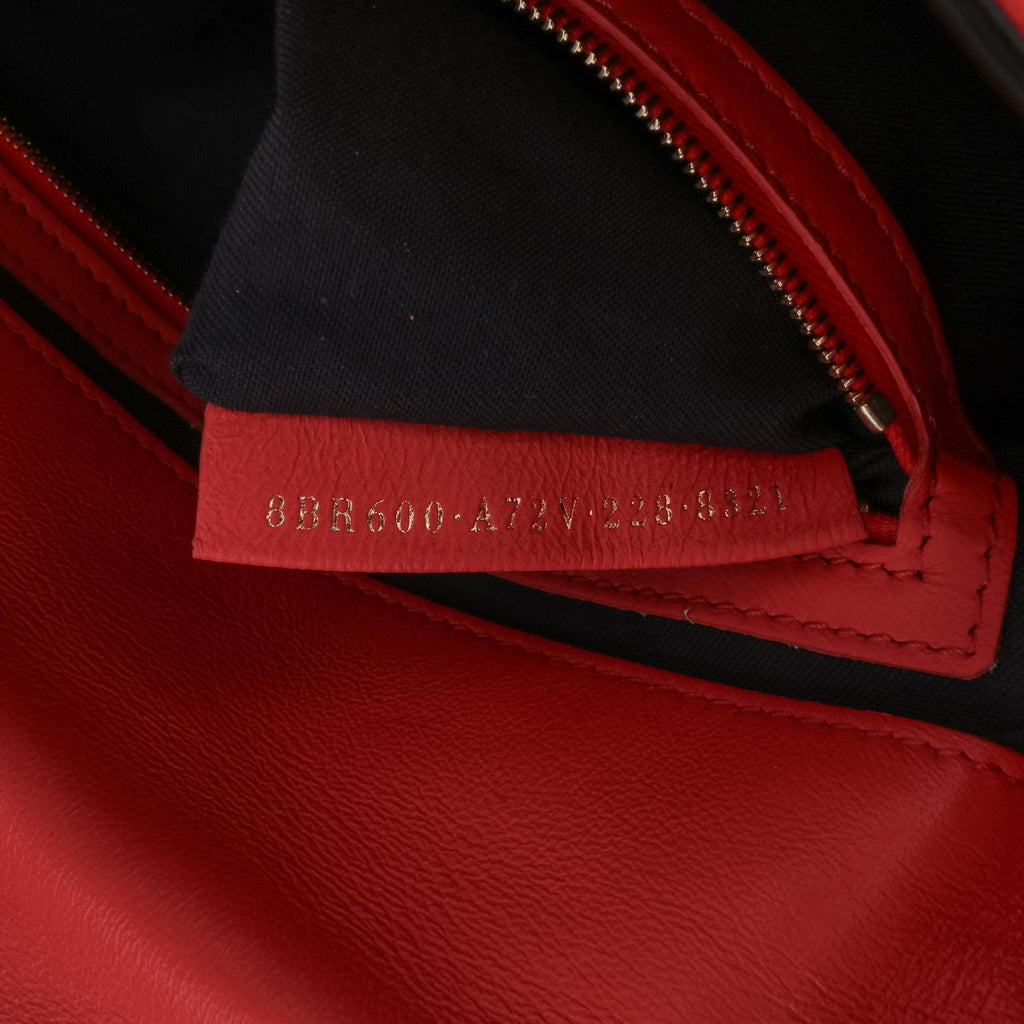Fendi Zucca Embossed Leather Baguette Satchel