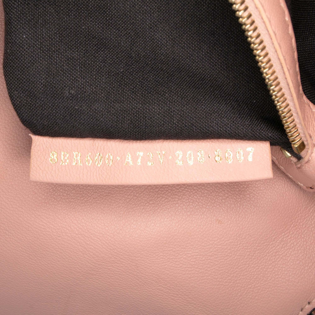 Fendi Zucca Embossed Leather Baguette Satchel