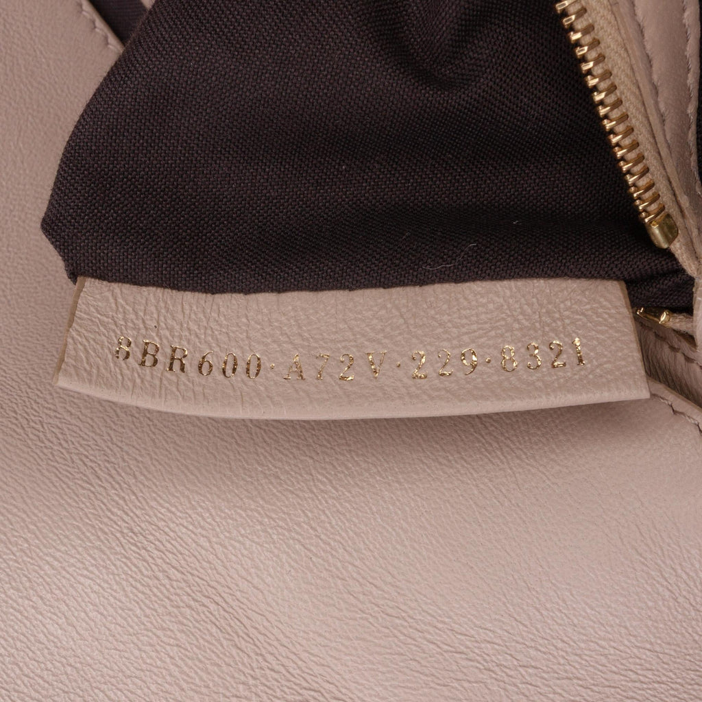 Fendi Zucca Embossed Leather Baguette Satchel
