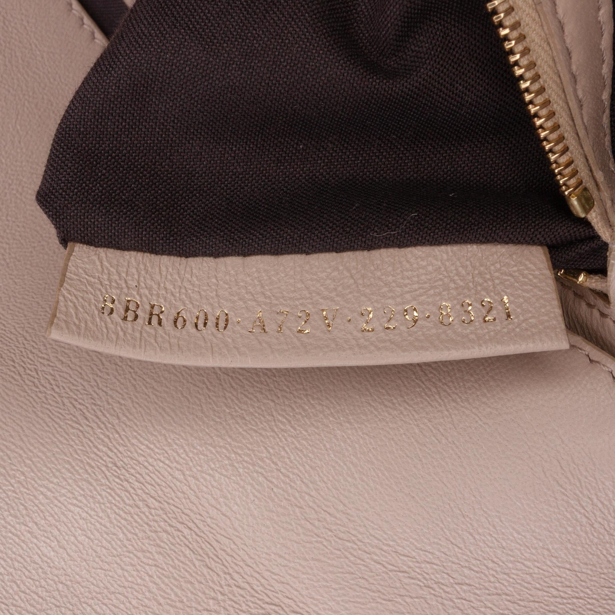 Fendi Zucca Embossed Leather Baguette Satchel