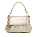 Fendi Zucca Embossed Leather Chef Flap (SHG-mTgdEi)