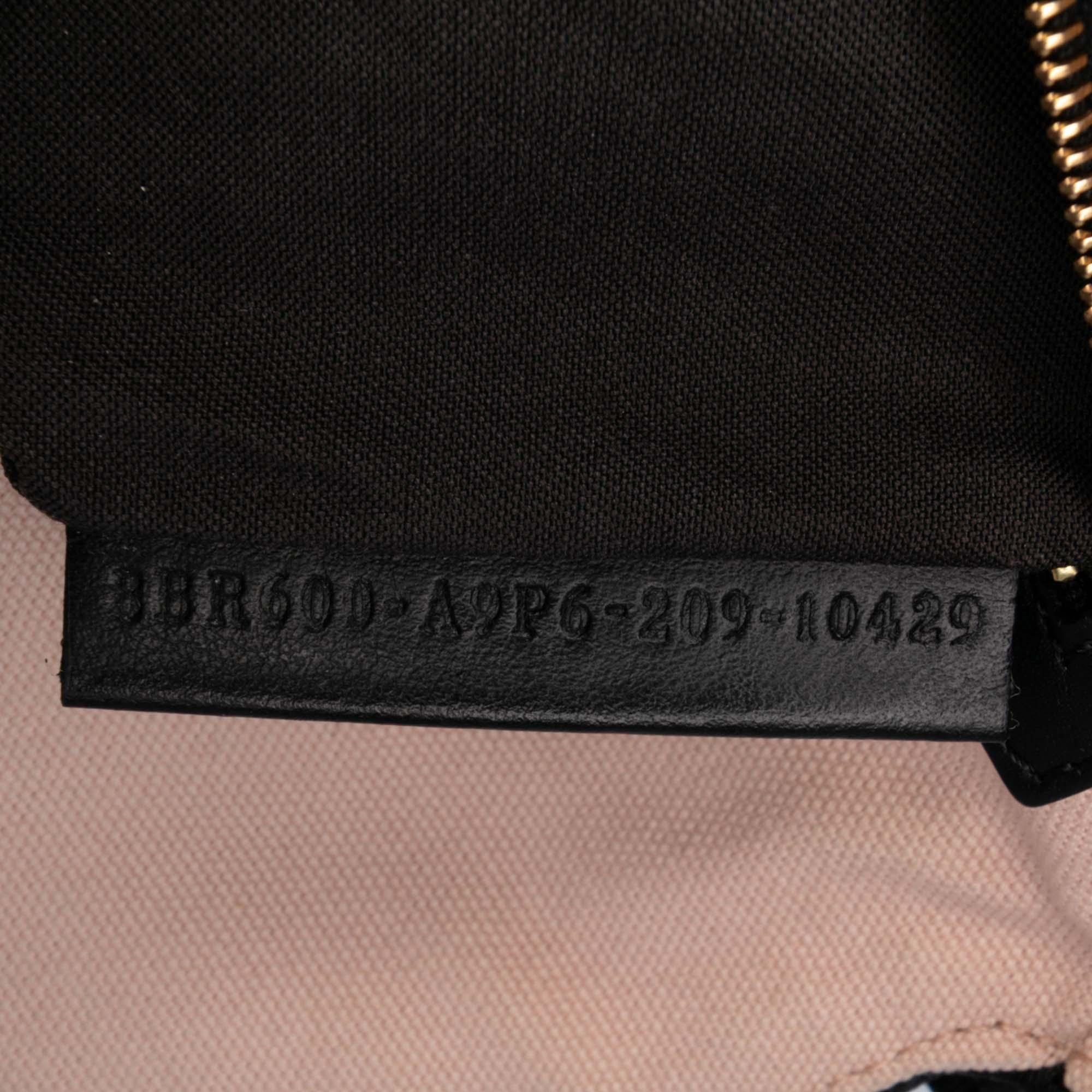 Fendi Zucca Embroidered Canvas Baguette Satchel