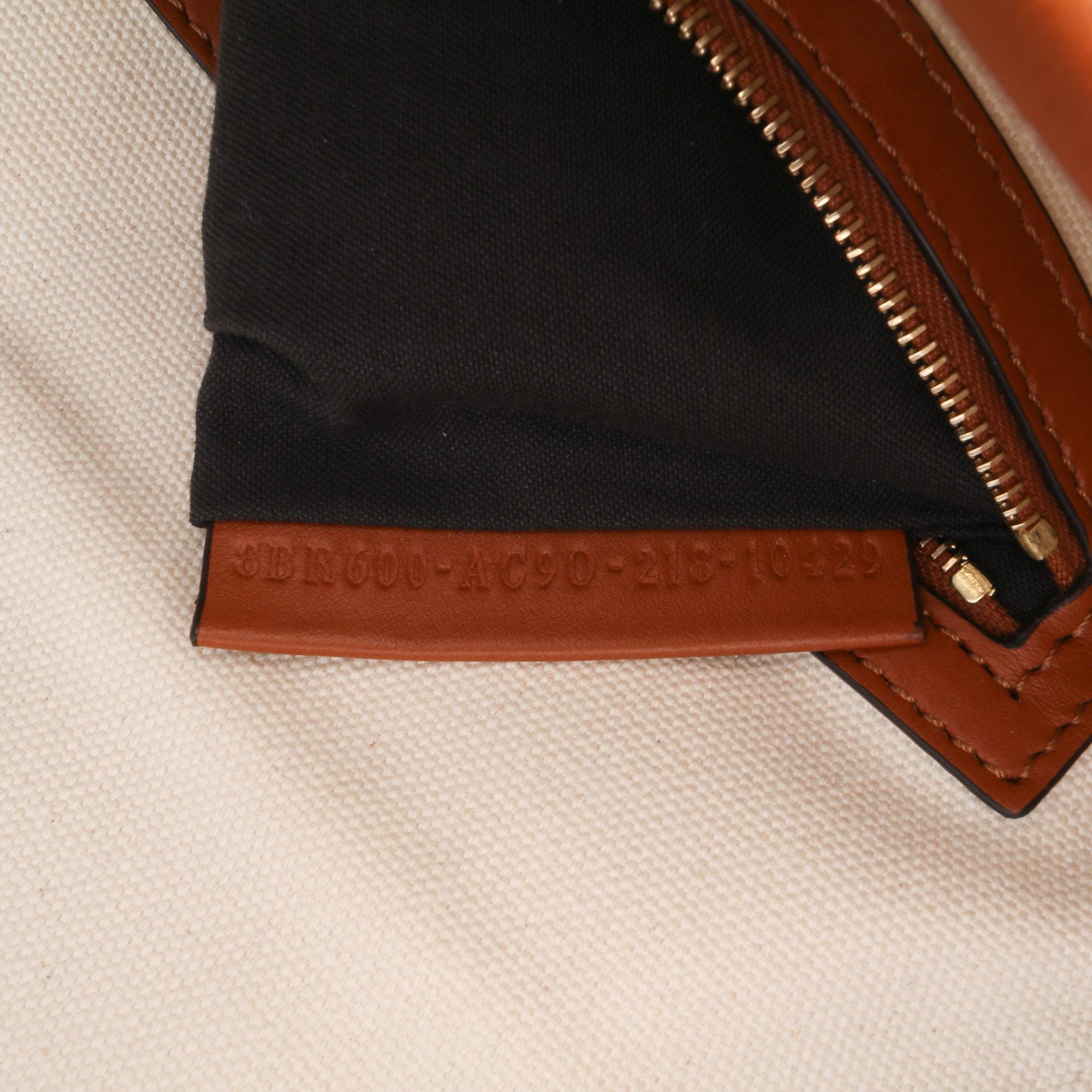 Fendi Zucca Embroidered Canvas Baguette Satchel