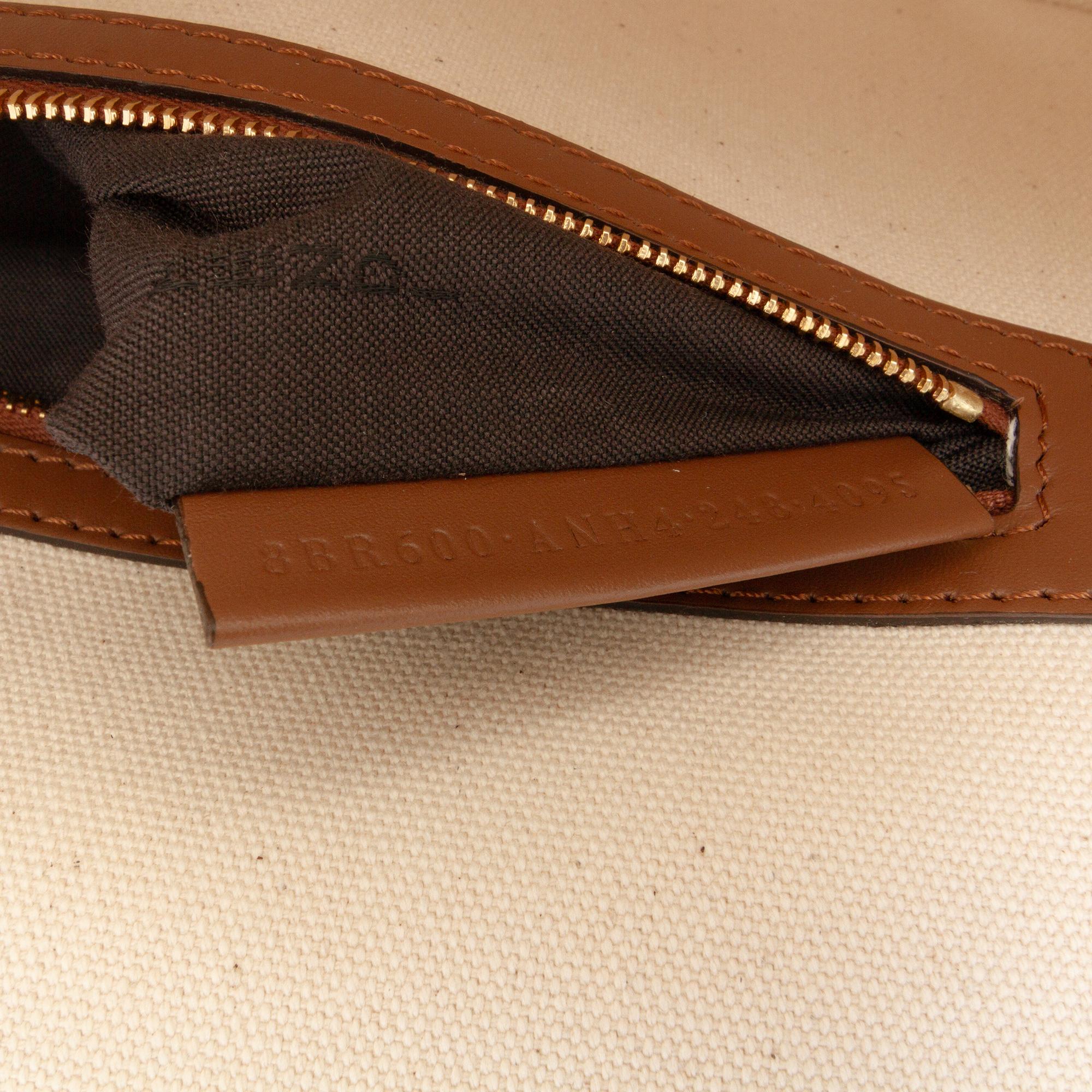 Fendi Zucca Embroidered Canvas Baguette Satchel
