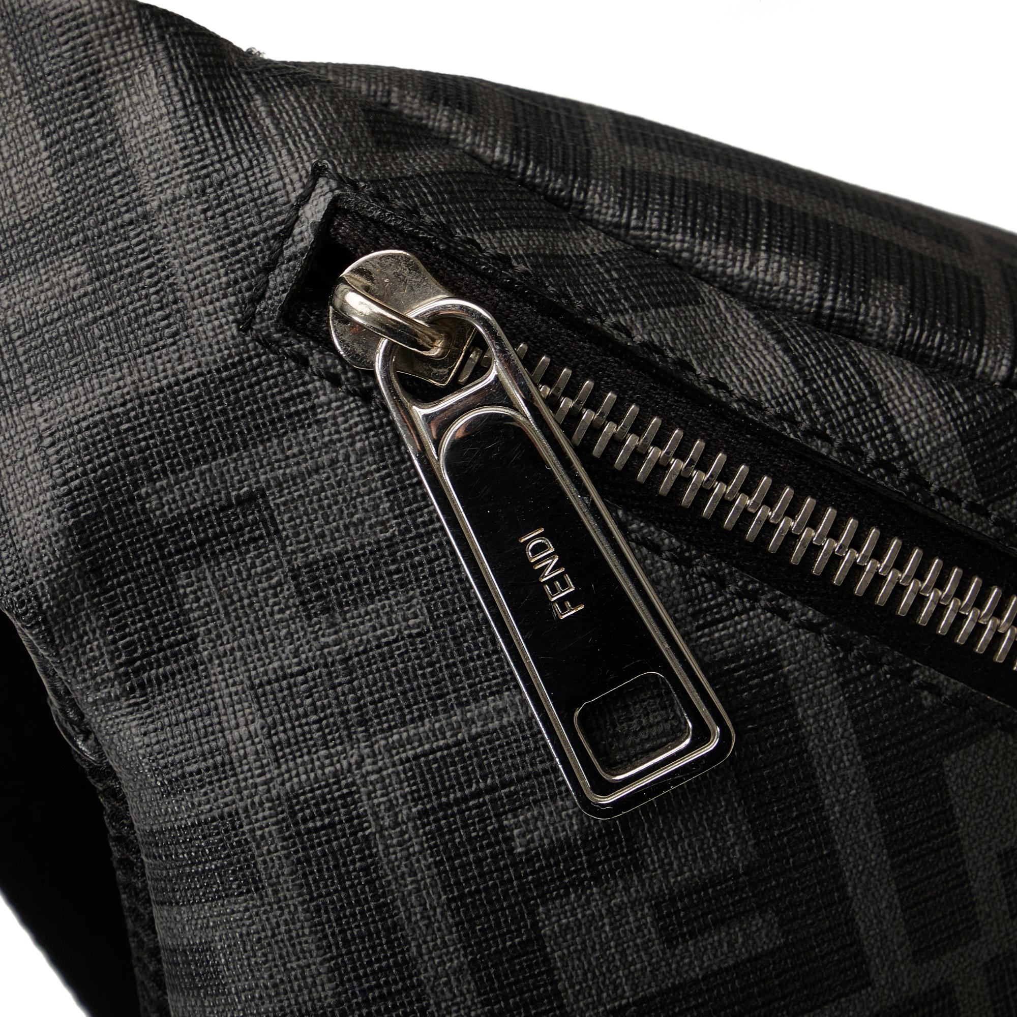 Fendi Zucca FF 1974 Diagonal Belt Bag