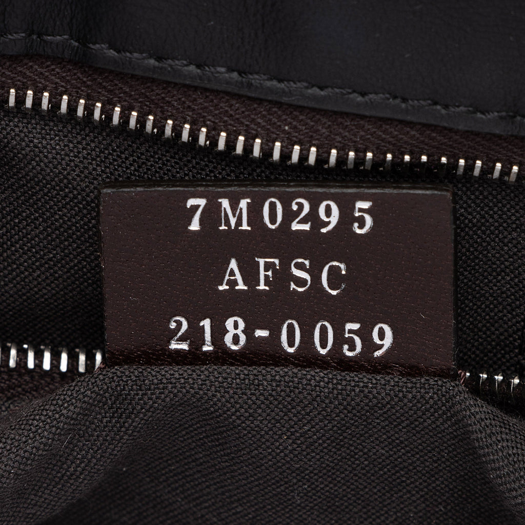 Fendi Zucca FF Canvas Baugette Crossbody