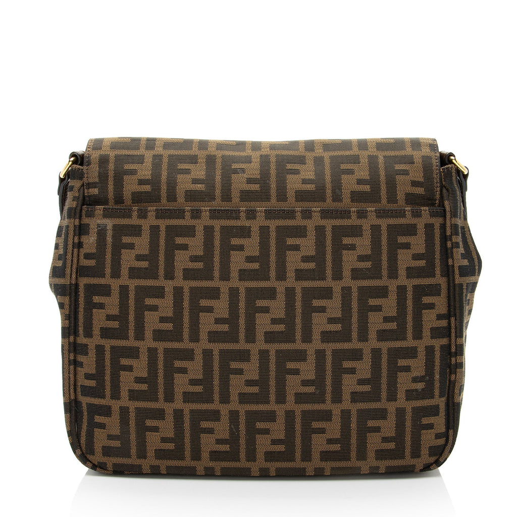 Fendi Zucca Flap Messenger