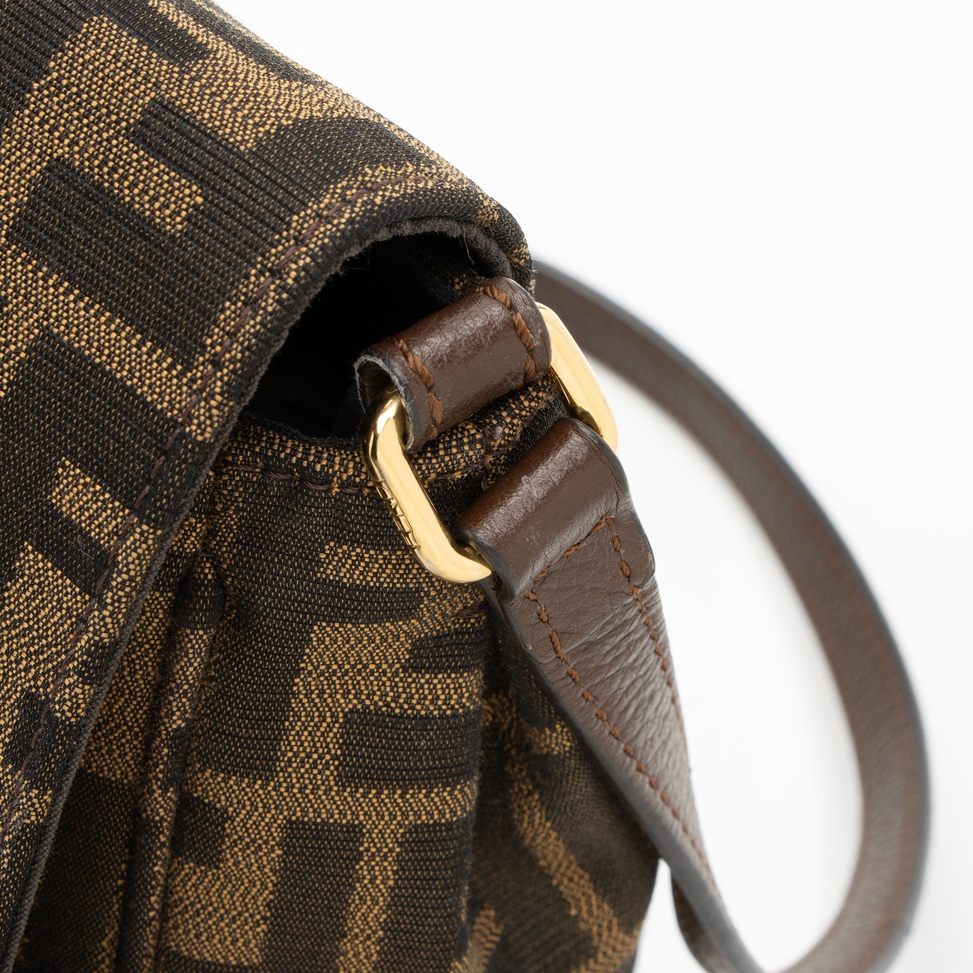 Fendi Zucca Flap Messenger