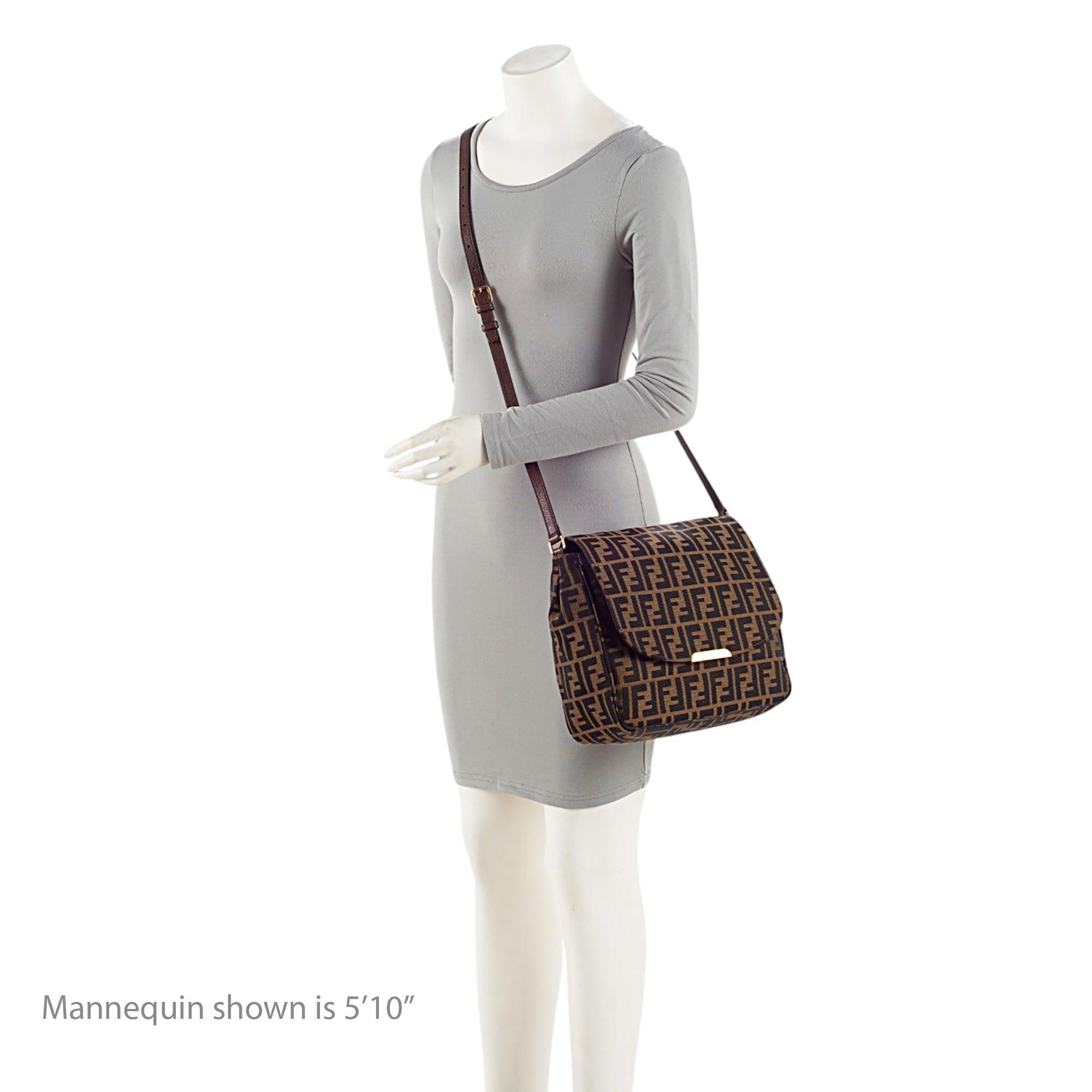 Fendi Zucca Flap Messenger
