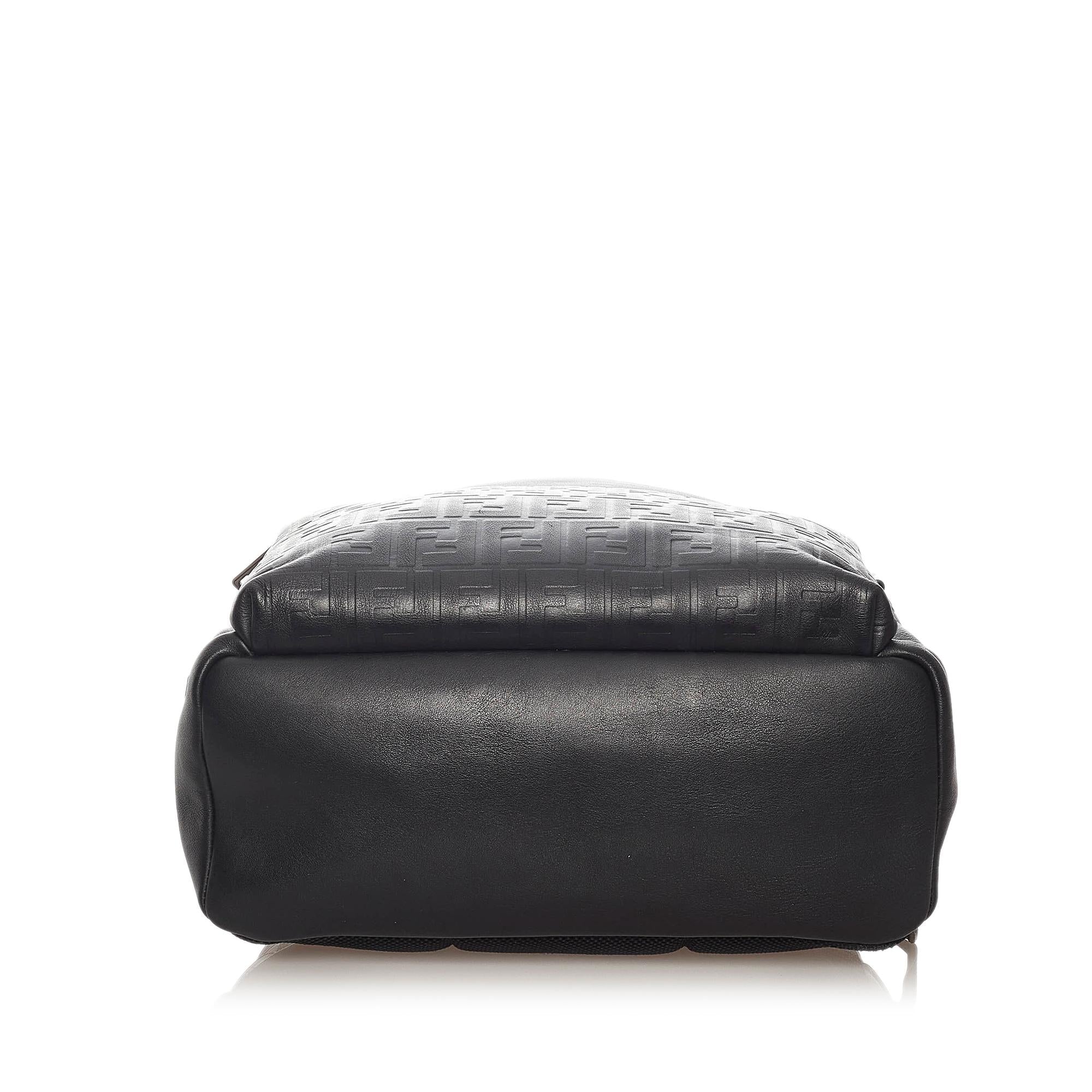 Fendi Zucca Leather Backpack (SHG-27781)