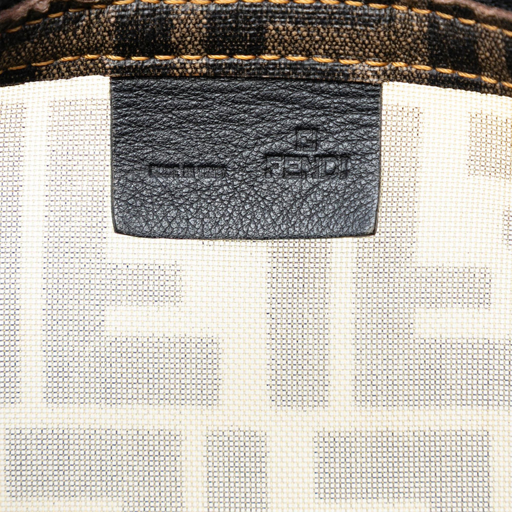 Fendi Zucca Mesh Boston Bag