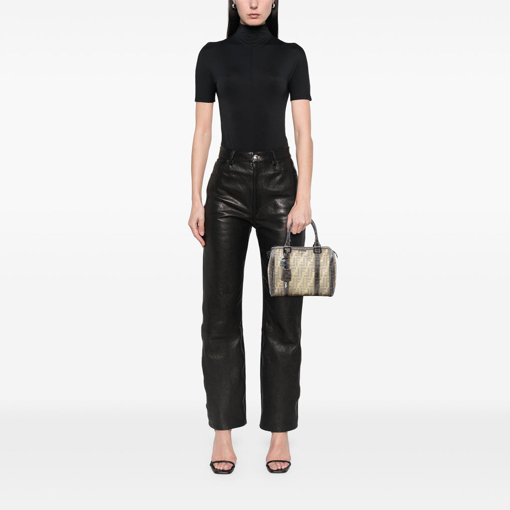 Fendi Zucca Mesh Boston Bag
