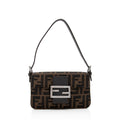 Fendi Zucca Mini Baguette Shoulder Bag (SHF-19228)