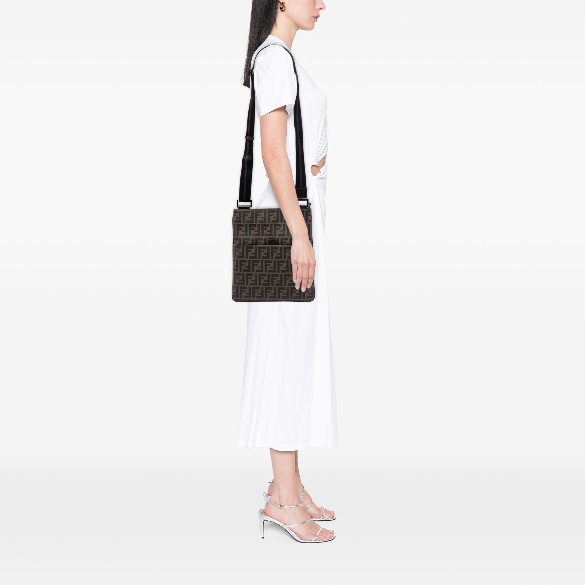 Fendi Zucca Spalmati Crossbody