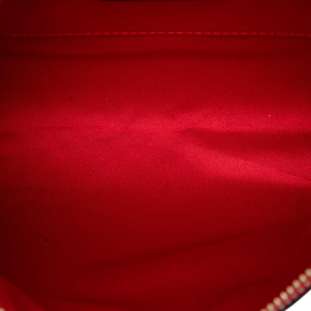 Fendi Zucca Spalmati Hearts Chain Pochette