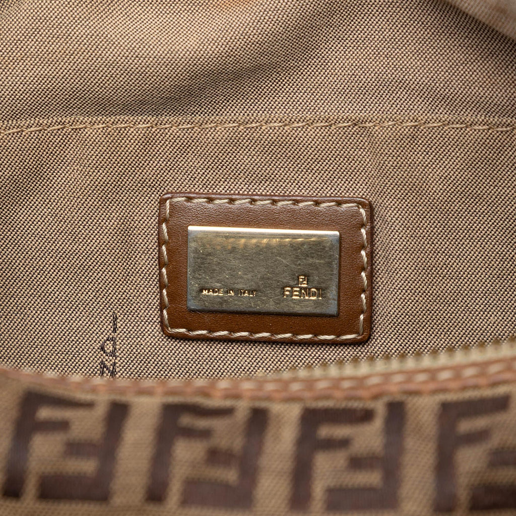 Fendi Zucchino Canvas Chef Pocket Hobo
