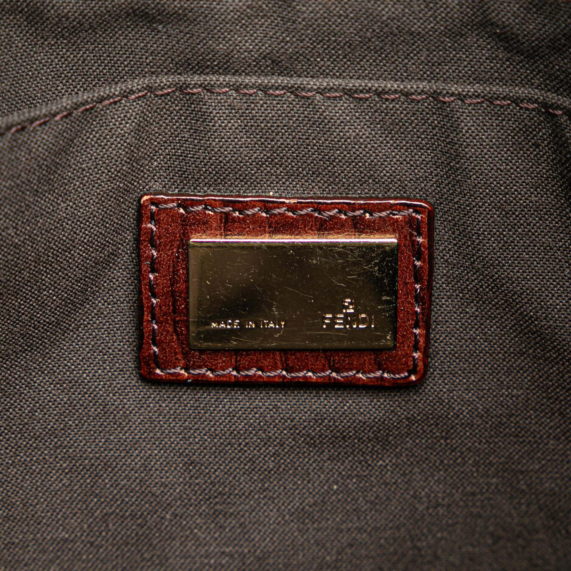 Fendi Zucchino Canvas Crossbody