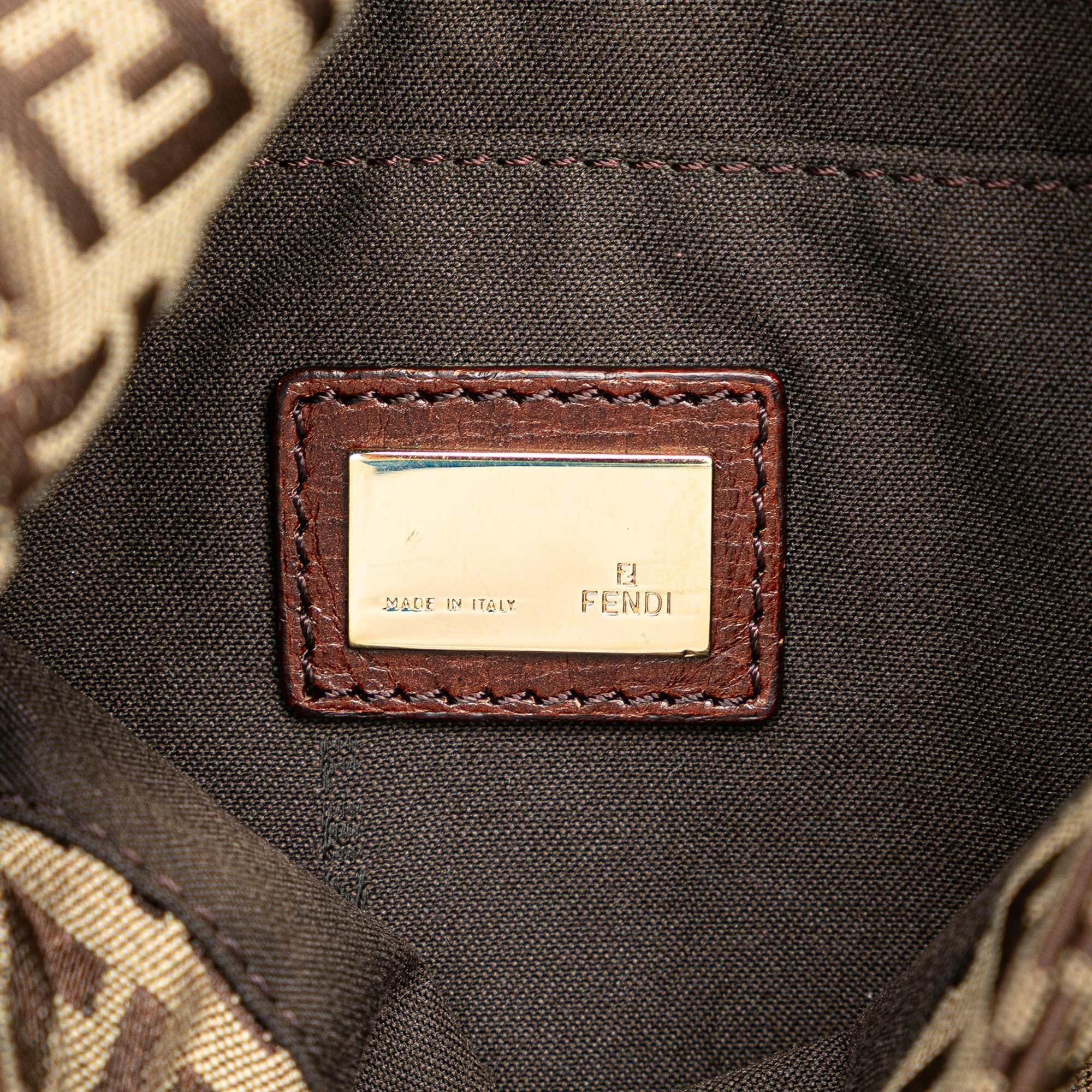 Fendi Zucchino Canvas Crossbody