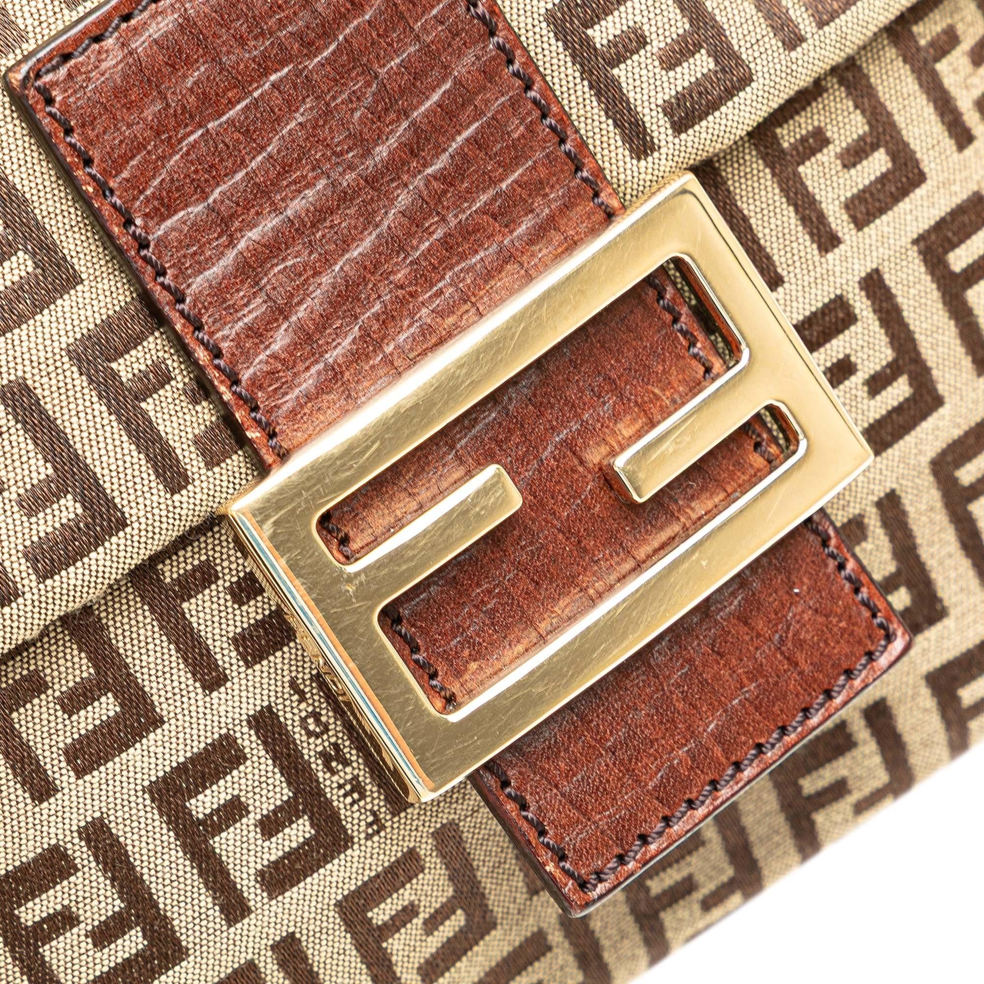 Fendi Zucchino Canvas Crossbody