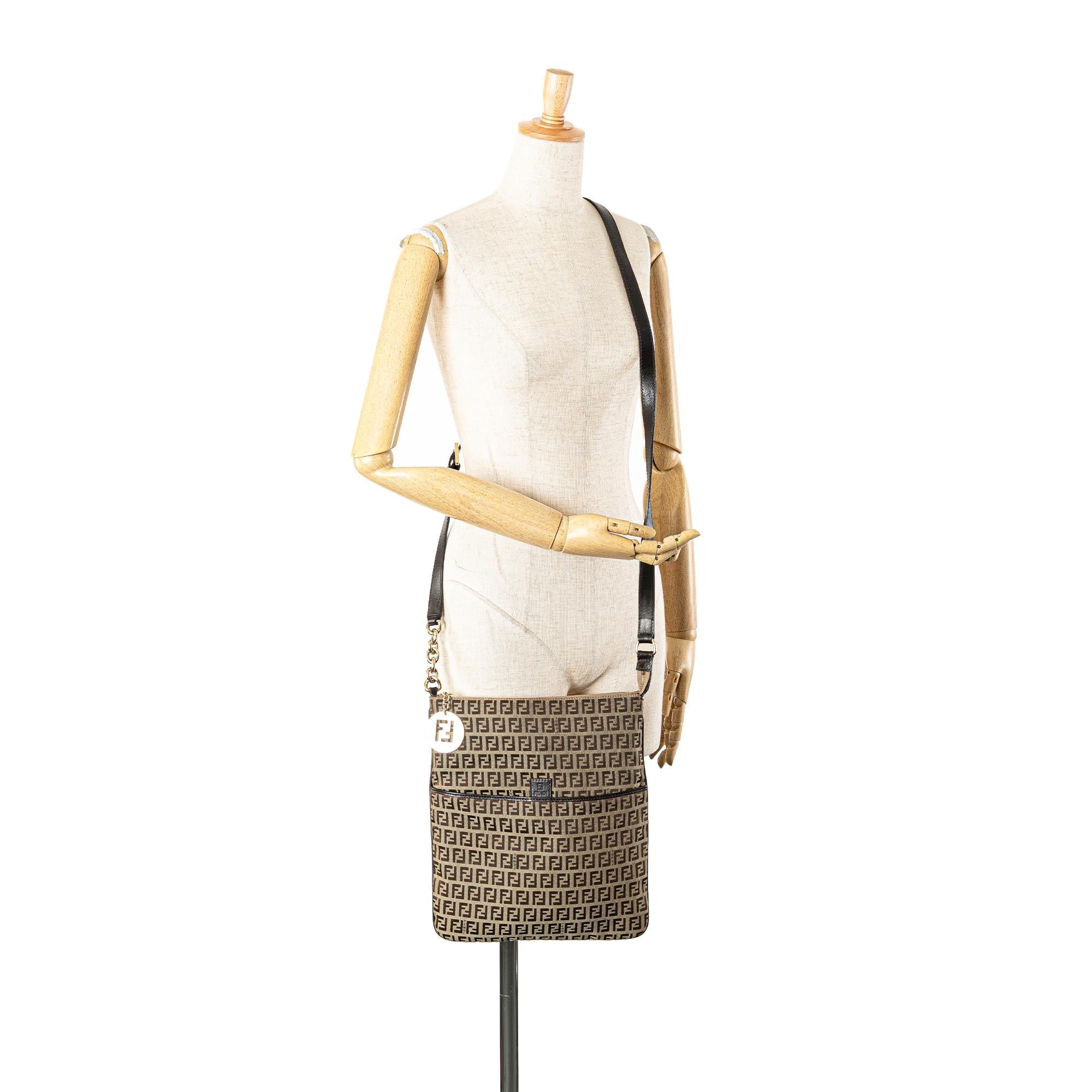 Fendi Zucchino Canvas Crossbody