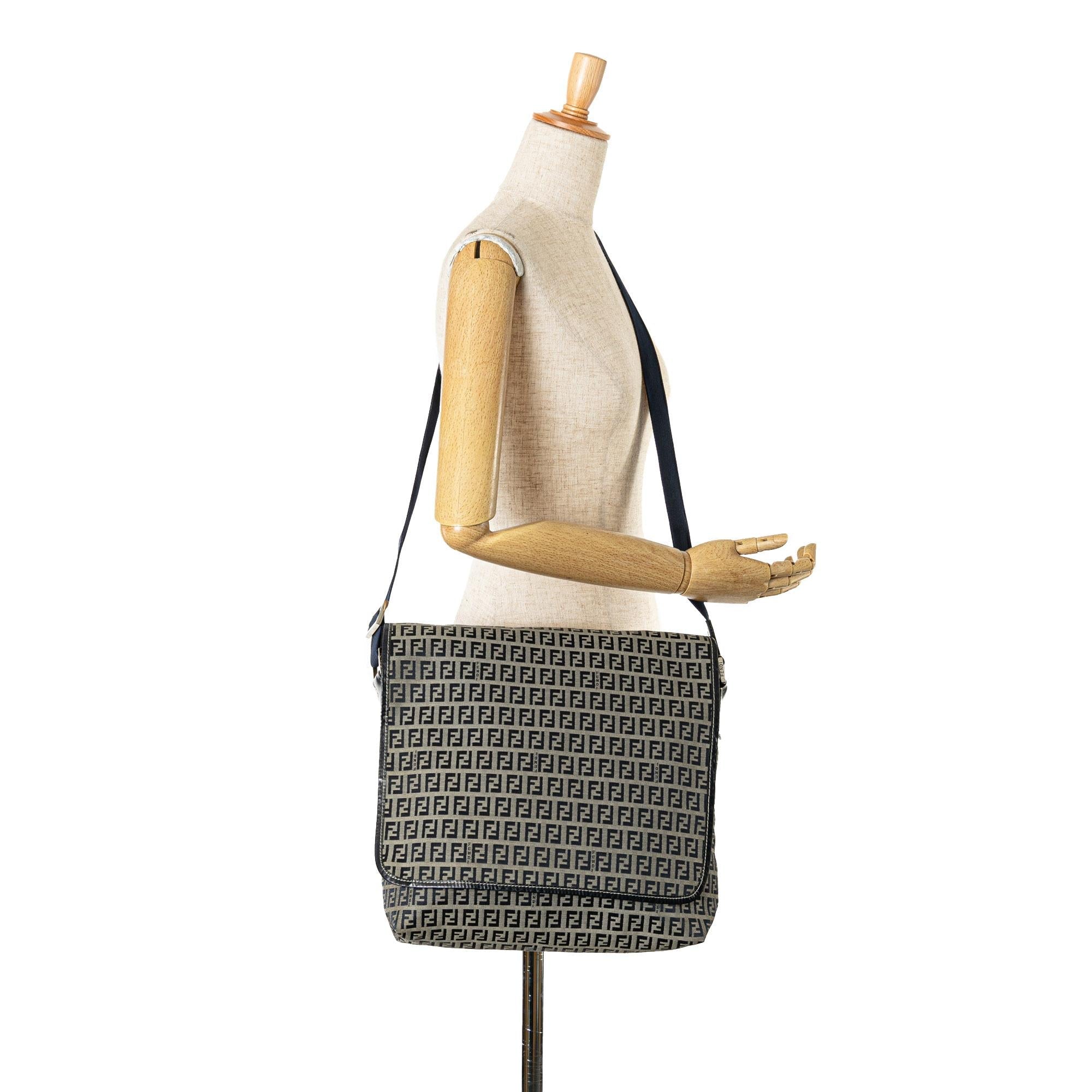 Fendi Zucchino Canvas Crossbody