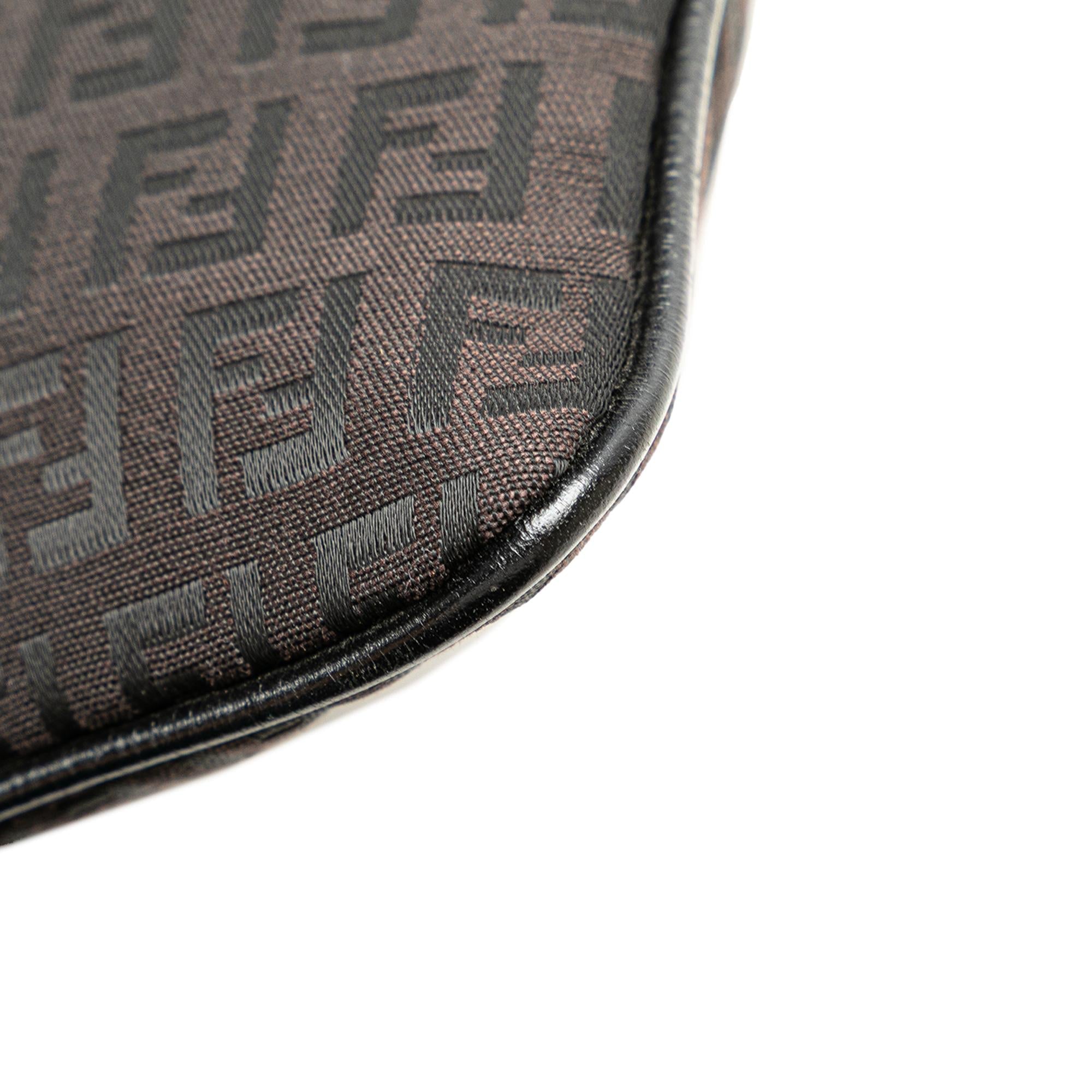 Fendi Zucchino Canvas Crossbody