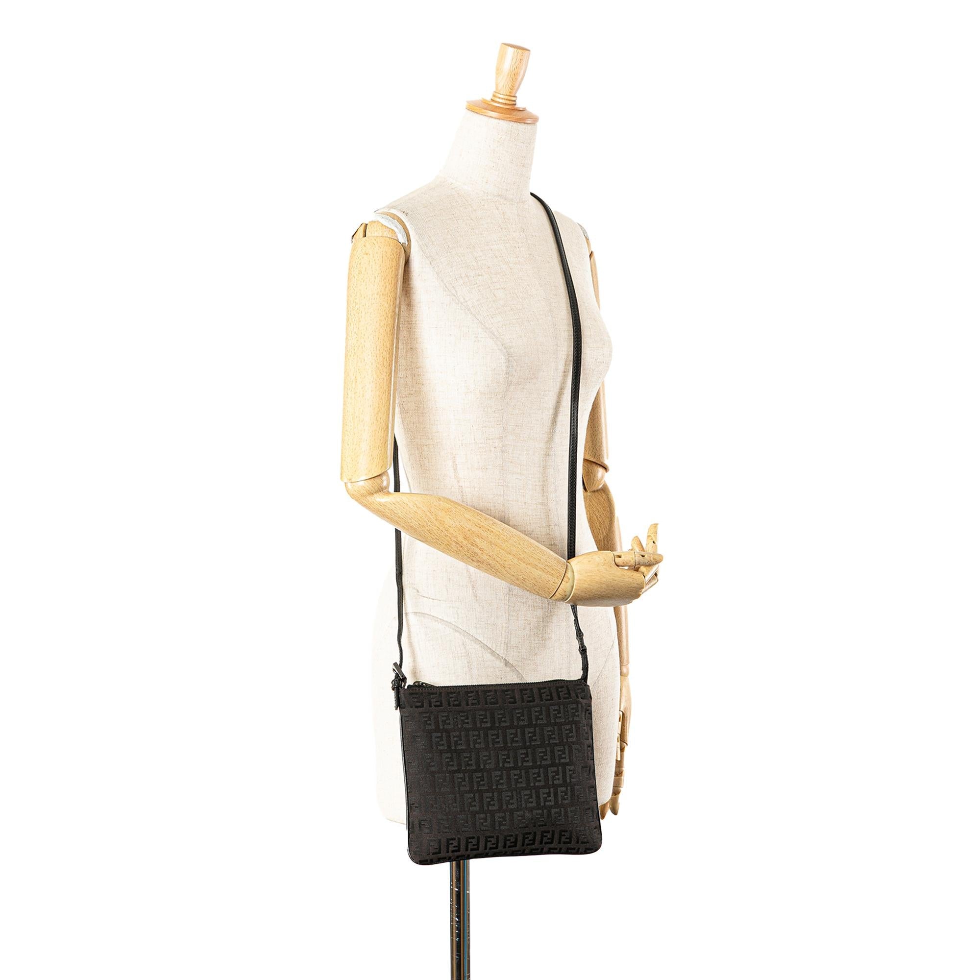 Fendi Zucchino Canvas Crossbody