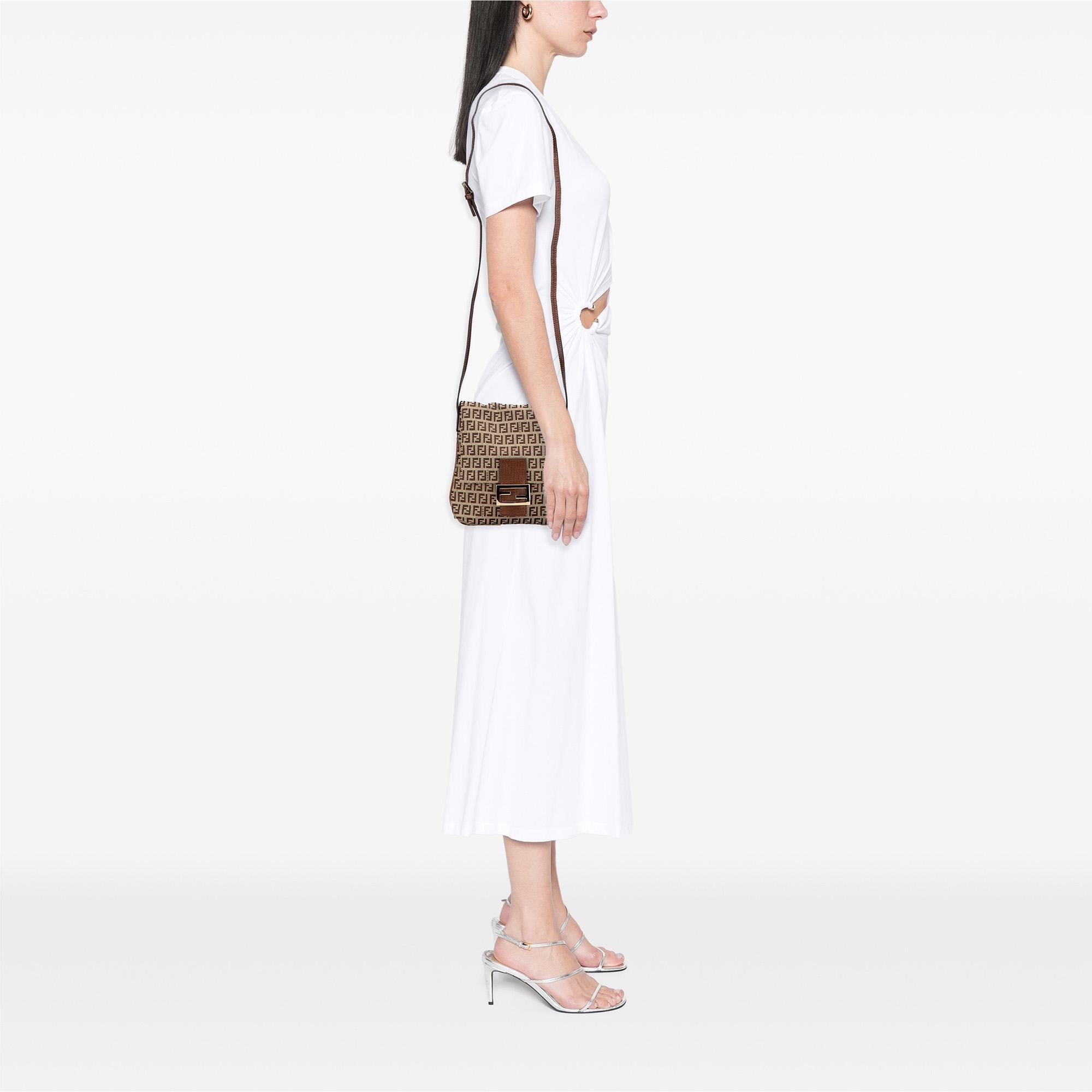 Fendi Zucchino Canvas Crossbody