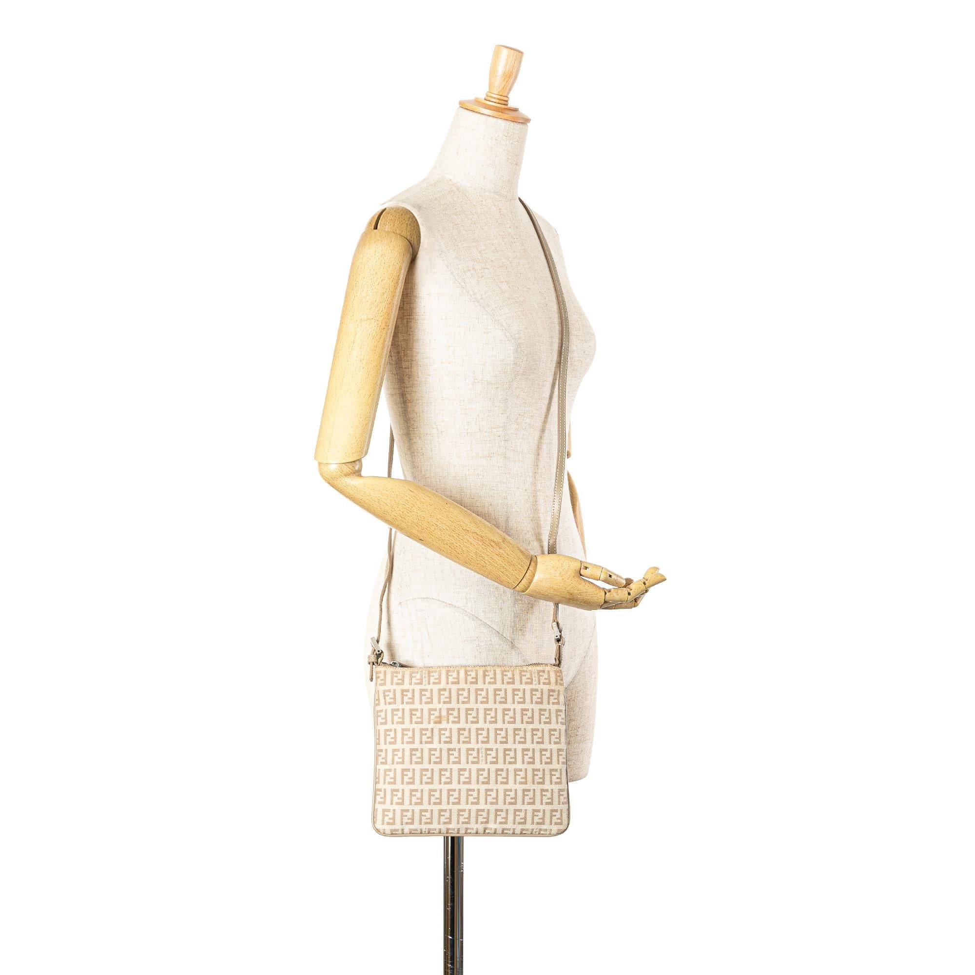 Fendi Zucchino Canvas Crossbody